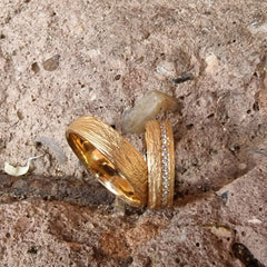 Grasring mit ca. 6 mm Breite und geraden Kanten